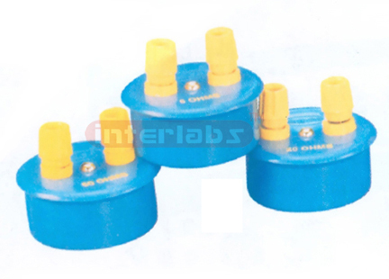 RESISTANCE COILS, PLASTIC CASE, ACCURATE 500 to 10000Ω